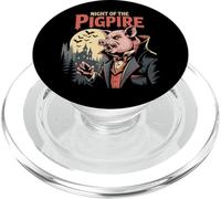 Cochon Vampire porcelet Halloween PopSockets PopGrip pour MagSafe