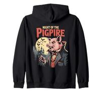 Cochon Vampire porcelet Halloween Sweat à Capuche