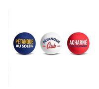 STC – Buts de pétanque Cochonnet Pétanque Club – Couleurs assorties – Unique