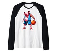 Cochons de Basket Manche Raglan