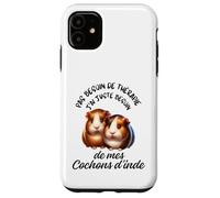 Cochons d'Inde Cadeau Humour Rongeur Femme Homme Coque pour iPhone 11