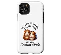 Cochons d'Inde Cadeau Humour Rongeur Femme Homme Coque pour iPhone 11 Pro