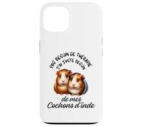 Cochons d'Inde Cadeau Humour Rongeur Femme Homme Coque pour iPhone 13
