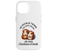 Cochons d'Inde Cadeau Humour Rongeur Femme Homme Coque pour iPhone 14