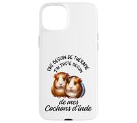 Cochons d'Inde Cadeau Humour Rongeur Femme Homme Coque pour iPhone 15 Plus