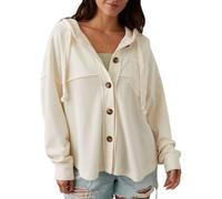 Cocila 2025 Autumn And Winter New Solid Color Fashion Texture Casual Versatile Lapel Coat Manteau Ski Noir (White Xxl) Blouson Femmes Printemps éTé Veste En Jeans Femmes Demi Saison Vestes De