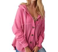 Cocila 2025 Autumn And Winter New Solid Color Fashion Texture Casual Versatile Lapel Coat Manteau Ski Noir (Red L) Blouson Femmes Mi Saison Veste LéGèRe Femmes ÉTé Simili Cuir Blouson Capuche