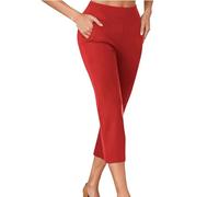 Cocila 3/4 Leggings Femme Taille Haute Opaque Elastique Élastique Léger Et Décontracté pour Femme À Enfiler Été 2026 Leichte Sommerhose Damen Lang Weite Hose Sommer Palazzo Grosse Groessen