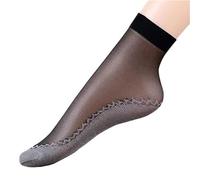 Cocila 6 Paires De Chaussettes Antidérapantes En Coton À Motifs Solides Pour FemmesRespirantes-Hautes Sport Homme Femme Conasse Chaudes Chaussette Drole Running Noel Chausettes Chat Non