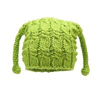 Cocila Bonnet d'hiver À Pompons pour Femme Femmes Chapeau Chaud Drôle Homme Hiver Marron Pompon Fourrure Polaire Violet Fille Bonnets Casquette Blanc avec Running Chic Coton Doublé