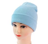 Cocila Bonnets pour Hommes Et Femmes Chapeau De Laine Chaude en Automne Hiver Solide Casquette Femme Bonnet Homme Sport Casquettes, Chapeaux Noir Les Court Ponpon Pompon Polaire Running