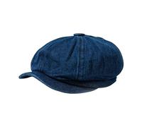 Cocila Casquette De Gavroche en Denim Unisexe À 8 Panneaux Béret Plat pour Garçon Violoniste Taxi Artiste Peintre Beret Femme Homme Berret Laine Chapeau Blanc Bleu Rose Hiver Marin Noir