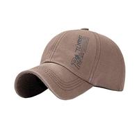 Cocila Casquette Homme & Femme Ajustable Baseball Hat Cotton Unisex Trucker Motocycle Motors Back Cap Biker Caps Snapback Hats for Women Chapeaux pour Femmes De Golf Stylé Running Chapeau Été Brun