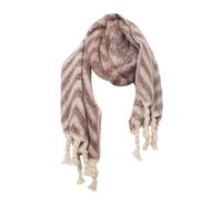 Cocila Châles D'Automne Et D'Hiver Bavoir Épais Européen Américain Imitation Nœud Écharpe Tressée Épaisse Echarpe Femme Hiver Oversize Blanche Marron Foulard Cachemire Rouge De Noel Ete
