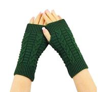 Cocila Chauds Sans Doigts Mitaines Bras Hiver Doux Unisexe Tricotés Mitaine Homme Gant Femme Noir Laine Rose Fingerless Gloves Cachemire Doigt Longue Mitenne Chaud Gants