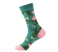 Cocila Chaussette Homme Femme Chaussettes À Imprimé Géométrique Pour Hommes Femmes Imprimées Cadeaux Coton Longues Drôles Nouveauté Green One Size Fille 35 Tites Avec Languettes 38 Diabétiques
