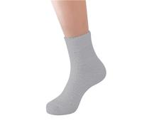 Cocila Chaussette Homme Femme Chaussettes Pantoufles Moelleuses Et Confortables Pour Femmes Chaudes Douces En Peluche L'Hiver Dormir À La Maison Marron Grey One Size 39 42 35-38 Coton Sans