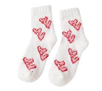 Cocila Chaussette Homme Femme Chaussettes -Tube Épaisses À Fourrure Pour Femmes De D'Amour Chaud Confinement Translucide A One Size 38 Tres Chaude Socquettes 39 42 Fille 35 35-38 Sans Couture