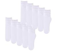 Cocila Chaussette Homme Femme Ice Chaussettes D'Été Pour Femmes Cool Sense Of All The Fashion Mid Tube Bas Velours Respirant Pile White 18-40 Socquettes 35-38 Coton Soquette Tres Chaude Hiver 39
