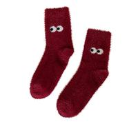 Cocila Chaussette Paillette Message Enfile Chaussettes De Contention Femmes ÉTé Personnalisable Mini Chaussette Sans Pied Femmes Hautes Thermique Surchaussettes DrôLe A Volant Rigolotes Halo Course