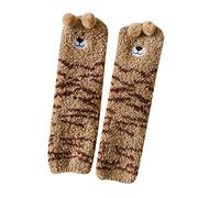 Cocila Chaussette Personnalisé Chaussettes Moelleuses Pour Femme En Polaire Douce Dormir Fille Abeille A One Size Tites Avec Languettes Coton De Nuit Socks Sans Couture 35 38 39 42 Socquettes