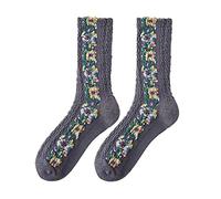 Cocila Chaussettes Chaudes Femme Homme Womens To Keep Warm Sock Restoring Ancient Ways Légères En Coton Noir Solide Grey One Size Chaussette 38 Sans Elastique Fantaisie Socquettes Femmes 35-38