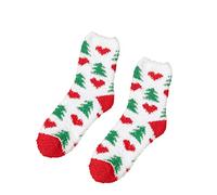 Cocila Chaussettes Homme Femme D'Oreille De Noël Pour Femmes Mignonnes En Peluche Chaude À Imprimé Doux Qui Serrent White One Size Socquettes 35-38 Chausette 39 42 Lot Sans Couture Chaussette