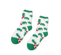 Cocila Chaussettes Homme Femme D'Oreille De Noël Pour Femmes Mignonnes En Peluche Chaude À Imprimé Doux Qui Serrent Army Green One Size Lot 35-38 Sans Elastique Soquette 39-42 Coton 39 42