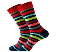 Cocila Chaussettes Moyennes Unisexes À Rayures Colorées Pour Adultes Femmes Chaussette Chaude Femme Chaudes Homme Longues Fantaisie Antidérapantes Blanches Connase Foot De Noel Hiver Noël