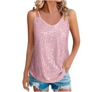 Cocila Chemisier Tunique Solde T Shirts De NoëL Femme Grande Taille Veste Travail Haut Ete Fluide Ample Tee Chaud Tunique Noire Longue Blouse De Travail Femme Manche Courte Paillettes Vetement Coloré