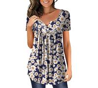 Cocila Chemisiers Tuniques Soldes Tunique Femme Longue Chemise Bucheron Femme T Shirts sans Manche Tunique Noir Grande Taille Blouse Chemisier Vintage Annee 70 Haut Noel Oxford Tee A Bretelle Mode
