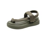 Cocila Claquettes Femmes Pour Plage Et Ville D'éTé Sandales à Bout éPais La Confortables LéGèRes Maison L'extéRieur Les Vacances DéContractéEs Beige Sandals For Womens Chaussure Femmes Ete