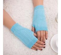 Cocila D'Hiver Chauds Sans Doigts Pour Femmes Et Filles Demi-Doigts Gants Mitaine Chaude Femme Homme Hiver Rose Noire Gant Noir Mitaines Laine Des Chaud Cachemire