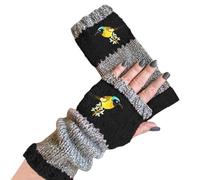 Cocila En Laine Tricotés Sans Doigts Pour Femmes Chauds Demi-Doigt Nouvelle Hiver D'Hiver Demi-Doigts Gant Femme Chaud Mitaine Polaire Chaude Gants Cycliste Homme Mitaines Manutention