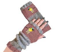 Cocila En Laine Tricotés Sans Doigts Pour Femmes Chauds Demi-Doigt Nouvelle Hiver D'Hiver Demi-Doigts Gant Femme Chaud Mitaine Polaire Chaude Gants Cycliste Homme Mitaines Manutention