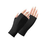 Cocila Extérieur Poignet Longueur Femmes Soleil Sans Doigts Conduite Bloc Gants/Mitaines Mitaine Femme Gant Blanc Noire Mitaines Laine Homme Gants Chaud Doigt Pour Hiver Tres Chaudes Noir