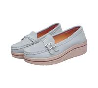 Cocila Femme Basket Chaussures Running Décontractées À Talons Hauts pour Femmes Mocassins Confortables Enfiler Chaussure Ete Confortable Baskette Nu Pieds Été Baskets Orthopédiques Et De Sport