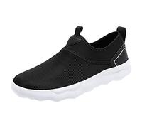 Cocila Femme Baskets Mode Chaussures Sport Course Été Nouveau Modèle Solide Respirant Confortable Semelle Épaisse Souple Basket Confort Hallux Valgus Chaussure Ete De Running Plage Marche Blanc 41