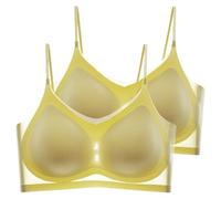 Cocila Femme Soutien-Gorge Grande Taille Bretelle D'Été Et Confortable Ice Soutien Gorge Firm Lift Chair Invisible sous Tient sans Armature Gainant Super Lot Forte Poitrine Brassière Push-Up