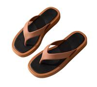 Cocila Femmes Tongs Mode Sandales Tong Été Plage Piscine Et Vacances Confortable Décontractées Pour Femmes, Nouvelles Pantoufles Antidérapantes Anti-Odeurs, De Chaussures Femme Ete Sandale Brun