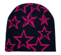 Cocila Five Pointed Knitted Hat Men's and Women's European American Popular Outdoor Sports Street Bonnet Femme en Satin Homme Beanie Casquette Chaud pour Casquettes Bonnets Et Chapeaux Blanc