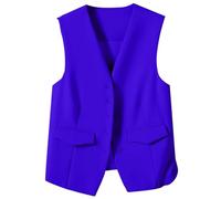 Cocila Gilet D'automne Et D'hiver Pour Femmes Petit De Costume VêTements Veste (Blue Xl) Veste Jean Cuir Blanche Blouson Only Vestes RandonnéE Bleu Marine À Capuche Hiver Chaud