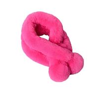 Cocila Hiver Écharpe Femelle Extérieur Chaud Imitation Lapin Deux Tube En Peluche Chale Femme Verte Echarpe Foulard Bleu Rouge Echarpes Noires Cachemire Ete Chaude Plaid Blanc Scarf Women Rose