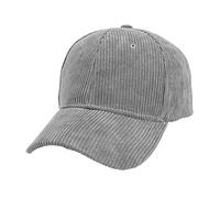 Cocila Hommes Femmes Neutre ÉTé Solide Casquettes De Baseball Velours CôTelé RéGlable Chapeau VisièRes Casquette Rose (Dark Gray One Size) Bonnet Taille Unique Kaki Beret Annee 20 Ete Beige