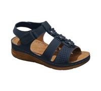 Cocila Nue Pied Femmes Ete Dames DéContracté CôTé Pâte Creuse Talon Incliné Chaussure Mode D'éTé Sandales Sandales sport Femmes Ouverte Large Pieds Extra Confort Doree Été Escarpins