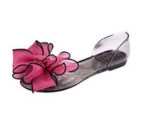 Cocila Nue Pied Femmes Ete Plage GeléE Douce Fleur Chaussures Semelle Sandales Plat DéContracté Pantoufle Sandales Femmes Confortable OrthopéDiques Tongue 43 Large Pieds Extra