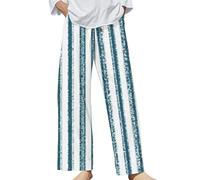 Cocila Pantalon en Lin Femme Fluide Été Léger Non Pocket Cotton Linen Casual Pants Large Leger Taille Élastique Jupe Culotte Grande Elastique Golf De Jogging Yoga Baggy Viscose Coton Ete Chic