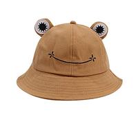 Cocila PêChe Photographie Seau Chapeau Mignon RandonnéE Chapeaux Animaux Plage Casquettes De Baseball BéRet Casquette Plate (Khaki One Size) Bonnet de Nuit Homme Coton Bonnet Visiere Femme