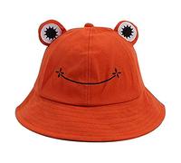 Cocila PêChe Photographie Seau Chapeau Mignon RandonnéE Chapeaux Animaux Plage Casquettes De Baseball BéRet Casquette Plate (Orange One Size) Chapeaux Fedora et Trilby Homme Homme Kaki Bonnet