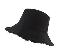 Cocila PêCheur Chapeau Femmes Plage éLéGant DéContracté Soleil Dame Casquette Couleur Casquettes De Baseball Bonnet Inscription (Black One Size) Chapeau de Chimio pour Femmes Garcon 14 Ans Chimio